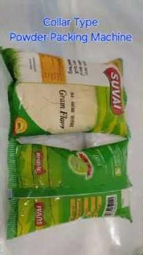 Collar Type Powder Packing Machine Manufacturer | +91 90250 70102 | Corn Flour, Gram Flour, Maida