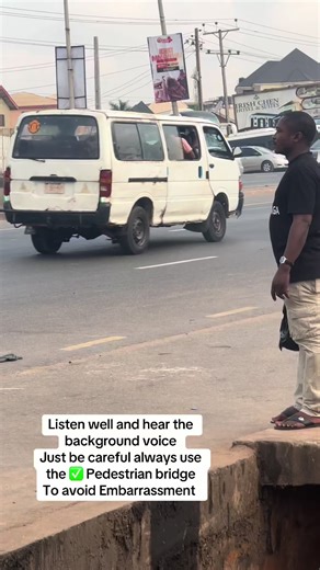 Using the Pedestrian Bridge for Safe Crossings in Awka