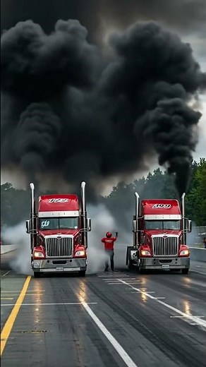 Big Rig Drag Racing: The Ultimate Diesel Smoke Showdown!