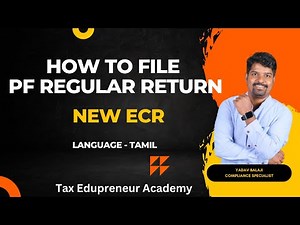 PF Regular Return Under New ECR – Complete Practical Demo