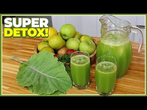 DETOX JUICE!! THE BEST YOU'VE EVER MADE! IT CLEANSES EVERYTHING AND MAKES YOU LOSE WEIGHT