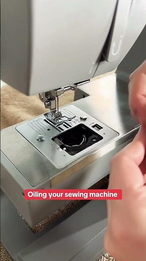 Quick Sewing Machine Oiling Tutorial 🧵