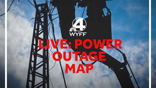 Live Map: Track power outages across SC and NC