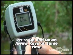 YSI 550A Calibration Video