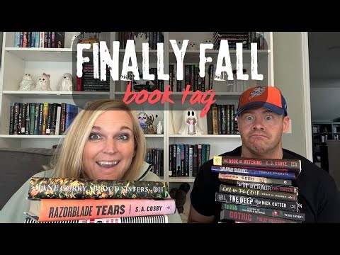 FINALLY FALL BOOK TAG🍂 | Fall-themed book recs!
