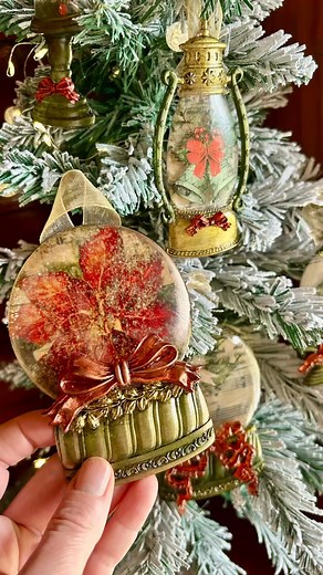 5.5K views · 74 reactions | New ornament tutorial on YouTube! Traditional Christmas colors, fun techniques and more using the Glitter & Glow Decor Mould: https://youtu.be/85BCTbKopl4?si=wPrygHEhq75QhcND | Re·design with Prima | Facebook