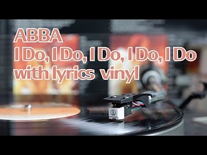 ABBA - I Do, I Do, I Do, I Do, I Do with lyrics vinyl
