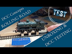 UNBOXING and TESTING - DCC Concepts Rolling Road