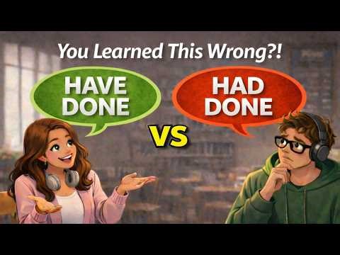 Present Perfect vs Past Perfect in English Conversations (A2-B1) | How Native Speakers Use Them
