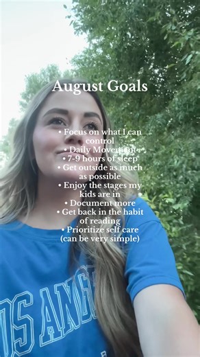 August Goals: Focus on What You Can Control
