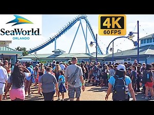 Complete walkthrough SeaWorld Orlando in 4K (14 MAR 2024) #completetour #walkthrough