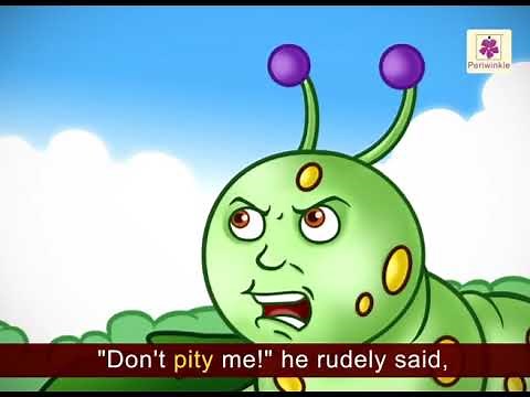 The Caterpillar And The Butterfly | English Poem For Kids | Periwinkle