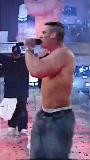 wwe john cena raps on raw 2005 wwe highlights (wh)