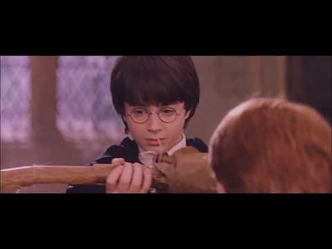 Harry Potter gets his first broomstick - Nimbus 2000
