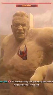 Marvel spider man 2 Sand man cut seen