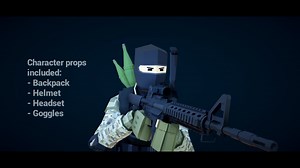 Unity – 低多边形FPS游戏开发资源包 Low Poly FPS Pack