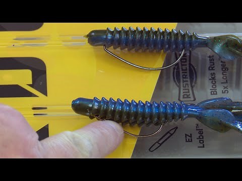 What Hook To Use For Creature Baits | Bass Fishing