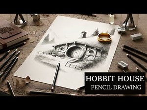 How to Draw a Hobbit House (Art Tutorial)