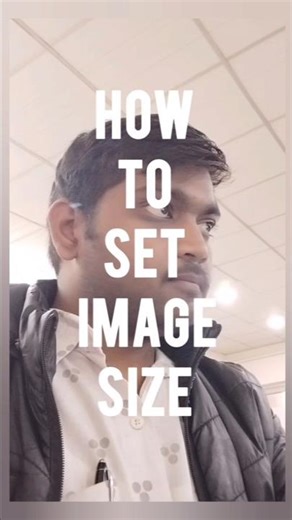 How to Set Image Size in Adobe Photoshop ✅✅✅