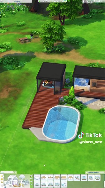 Backyard Gym and Pool Build: Modern Sims 4 Ideas