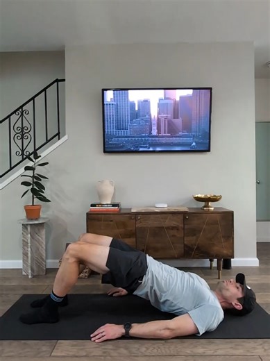 Weak glutes are one of the most common contributors to low back strain. Your glutes are your primary hip extensors. They should absorb force during walking, stairs, lifting, and sports. If they aren’t doing their job, your lumbar spine will. Start simple: • Heels down • Squeeze at the top • No arching • 10–12 reps • 2–3 sets Strength first. Then load. Save this and build it into your weekly routine. #corestrength #backpainrelief #glutes #spinehealth #lowbackpain