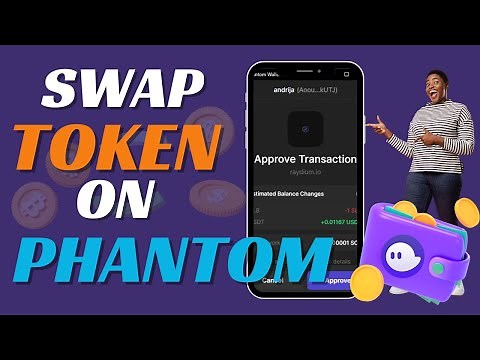 Swap Tokens Like a Pro with Phantom Wallet! Quick Guide, Step-by-Step 🚀