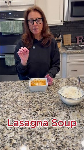 🧀🍅 Meal Challenge Winner: LASAGNA SOUP 🍲🔥 Easy Cozy Dinner Recipe! #ourfamilytableco
