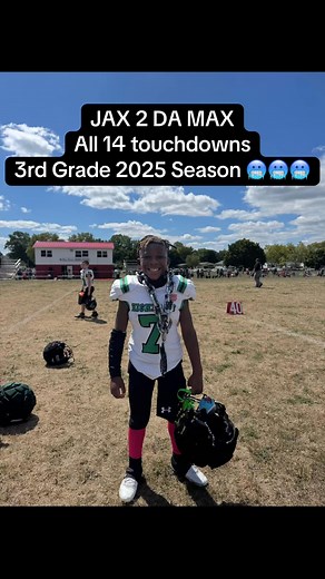 14 reactions | Jaxson showed out this season with 14 Touchdowns  #jax2damax #GrindMode #beast #beastmode #football #fypageシ #ManOnAMission #fypシ゚viralシfypシ゚ | Cedric Walker | Facebook