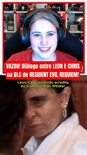 LEAKED! Dialogue between LEON AND CHRIS in the RESIDENT EVIL REQUIEM DLC!