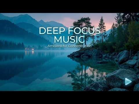 Deep focus music for studying | Chillout nature sounds for deep work and concentration ~