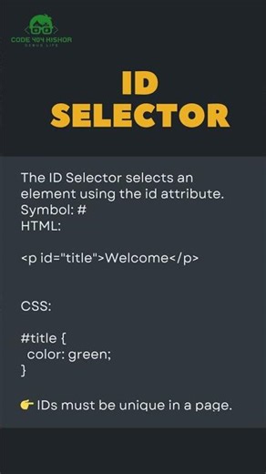 #css SELECTORS #shorts #music #viral