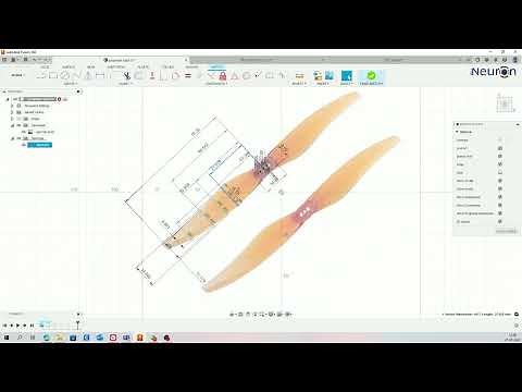Propeller Design in Fusion360