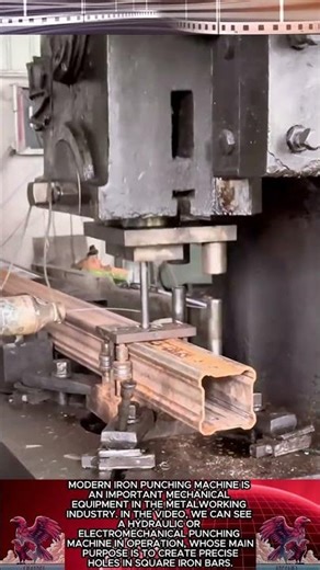 Super fast iron box punching machine