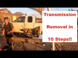 Part 1 of Transmission Repair | How to remove transmission on 2000 Ford F-150