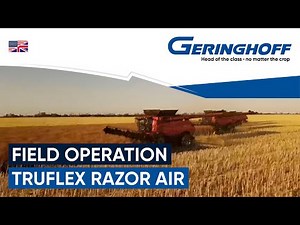 Geringhoff TruFlex Razor Air I Field Operation I English