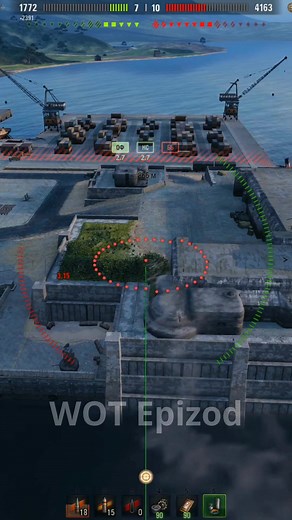 105 leFH18B2 drove the heavy tank out of the bushes. #WorldOfTanks #WoT #Artillery #Wargaming #MilitaryGames | WOT Epizod