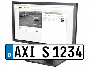 Axis Videoanalyse License Plate Verifier Lizenz 1 Kanal - BRACK.CH