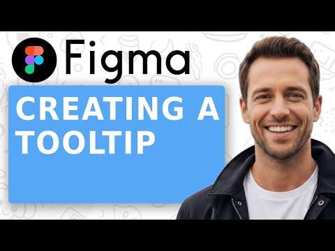 How To Create a TOOLTIP [Hover to Show Text] Component in Figma [Tutorial]
