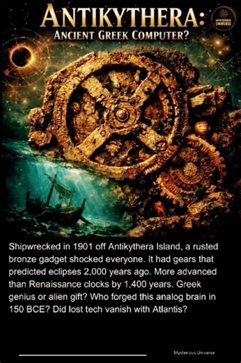 𝐀𝐧𝐭𝐢𝐤𝐲𝐭𝐡𝐞𝐫𝐚: 𝐀𝐧𝐜𝐢𝐞𝐧𝐭 𝐆𝐫𝐞𝐞𝐤 𝐂𝐨𝐦𝐩𝐮𝐭𝐞𝐫?