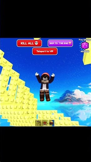 Fiery playzz infinite stairs in Roblox #roblox #shorts