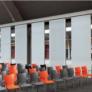 Office Partition Fabric Acoustic Movable Wall System Davao Foldable Sliding Wall for Meeting Room