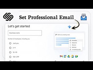 How to set up professional email with Squarespace and Google Workspace