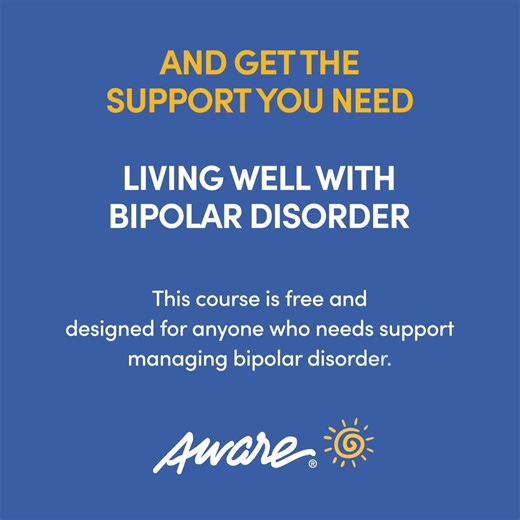 9.3K views · 132 reactions | If you have Bipolar Disorder, understanding your triggers can help. Join our educational programme and get the support you need. Visit aware.ie | Aware | Facebook