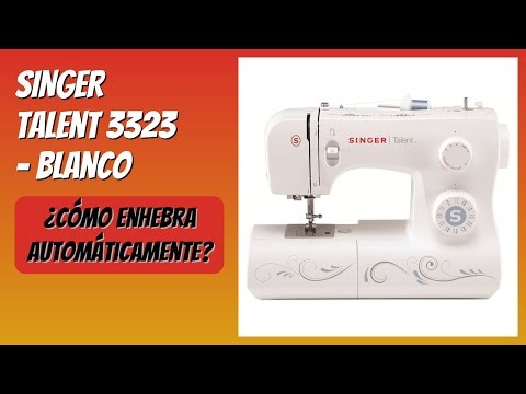 RESEÑA (2025) : SINGER Talent 3323 - Blanco. DETALLES ESENZIALES