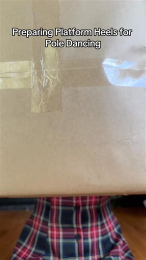 Let’s my platform heels for pole dancing 🩰🤍 These are a few tips I learned from my stripper friends so credit to yall. The tips include scoring the soles for grip or use sand paper. Also, blowing drying hee~ | Edwin Harper