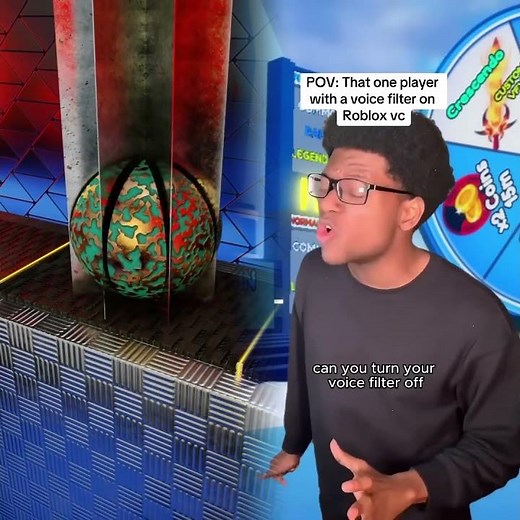 That One Player With a Voice Filter on Roblox Vc #robloxvirtual