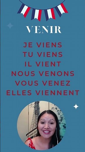 Must Know French Verb - VENIR in present