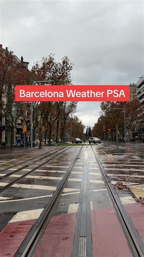 Barcelona Weather PSA #barcelonatravel
