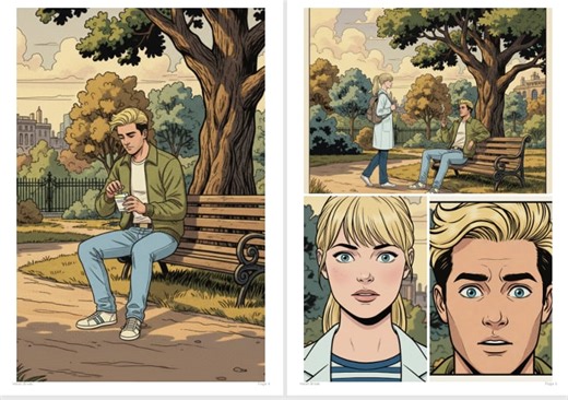 Cloud Run Hackathon - AI Comic Creator