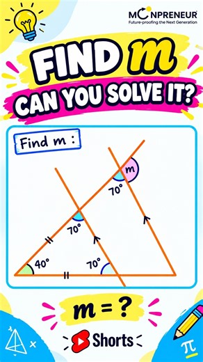 Most people get this angle wrong! ❌ #mathpuzzle #brainteaser